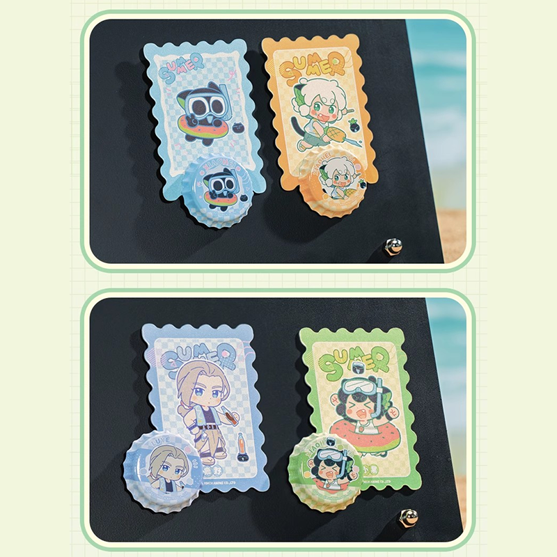 羅小黒戦記2 GOODSFUNコラボ サマーウォーズシリーズ ボトルキャップ