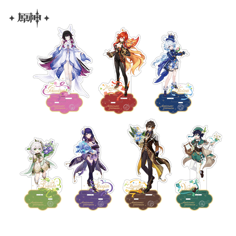 原神 miHoYo 周年記念シリーズ アクリルスタンド 五周年（予約販売