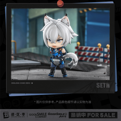 ゼンレスゾーンゼロ　miHoYo　GSCコラボ　セス・ローウェルねんどろいど　Q版フィギュア（予約販売）2026年8月中国発売　※注文後のキャンセル不可商品