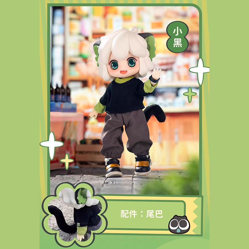 羅小黒戦記2 SIMONTOYSコラボ BJD 着せ替えアクションフィギュア