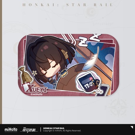 崩壊：スターレイル　miHoYo　パムのフォトアルバムシリーズ　スクエア缶バッジ　Ver.2（予約販売）