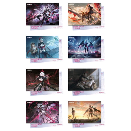 パニシング：グレイレイヴン　機体シリーズ　CGポストカードセット（予約販売）2026年5月末中国発売