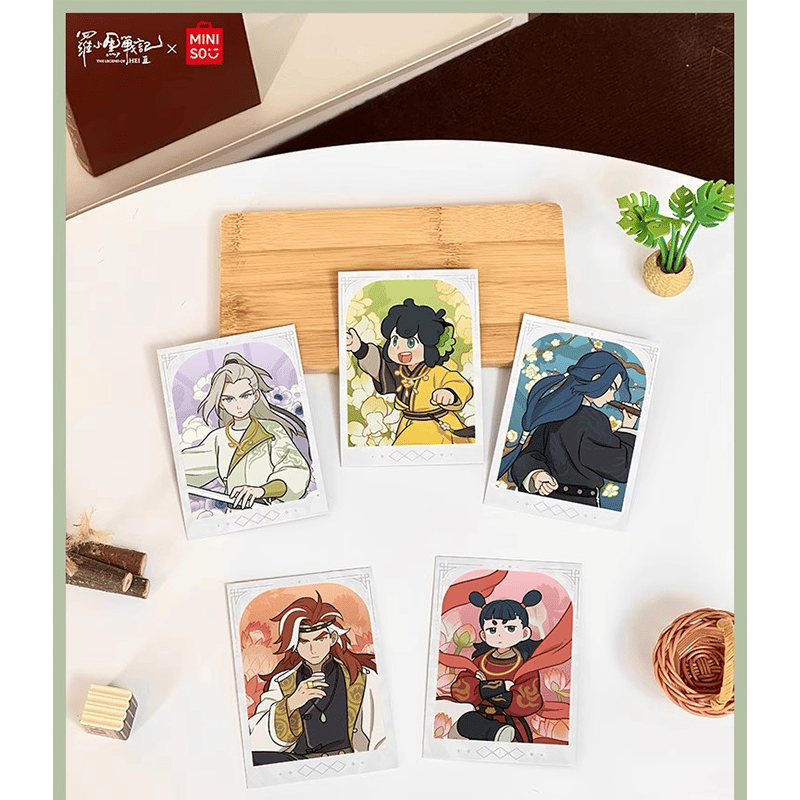 羅小黒戦記2 MINISOコラボ 軒影揺香シリーズ ブロマイドセット（予約