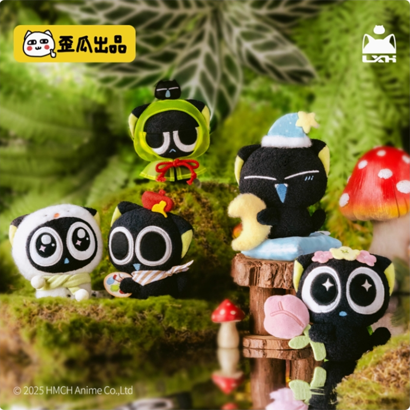 羅小黒戦記 歪瓜出品コラボ 四季の旅シリーズ ぬいぐるみ