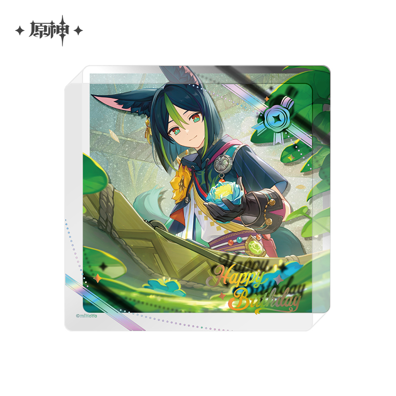 原神 miHoYo 命定之日シリーズ キャラクター厚手アクリルコースター