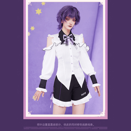 原神　miHoYo　ドゥリンテーマイメージシリーズ　長袖　オフショルダーブラウス（予約販売）2026年9月末中国発売