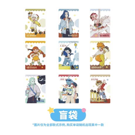 羅小黒戦記　TANMI SPACEコラボ　喵屿楽園シリーズ　ブロマイド風クリアカード　※ブラインド商品（予約販売）