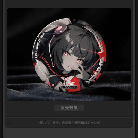 ゼンレスゾーンゼロ　miHoYo　影画シリーズ　リフレクター缶バッジ　怪啖屋　Ver.1&2（予約販売）