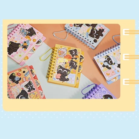 羅小黒戦記　GOODSFUNコラボ　ポケットノート&ステッカーセット　※ブラインド商品（予約販売）