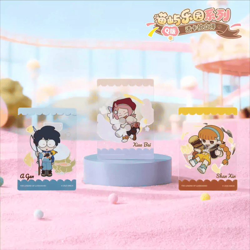 羅小黒戦記 TANMI SPACEコラボ 喵屿楽園シリーズ Q版ブロマイド風