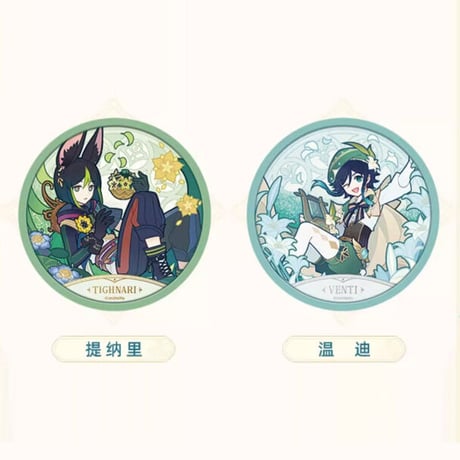 原神　miHoYo　風花的呼吸テーマシリーズ　流沙コースター（予約販売）