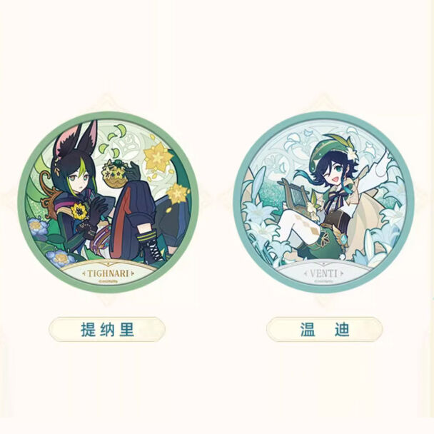 原神 miHoYo 風花的呼吸テーマシリーズ 流沙コースター（予約販売
