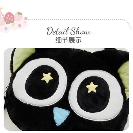 羅小黒戦記　momo物語コラボ　リバーシブルぬいぐるみトートバッグ　小黒＆比丢（予約販売）2026年4月末中国発売