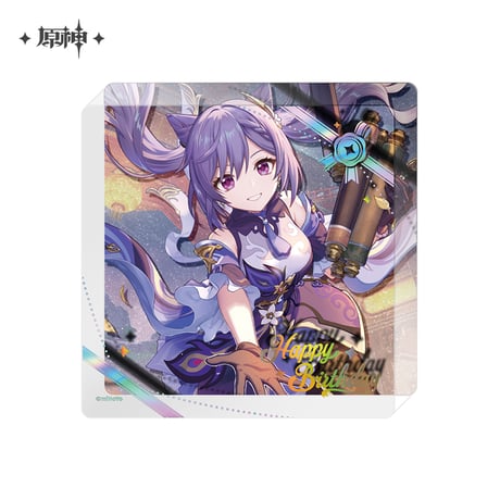 原神　miHoYo　命定之日シリーズ　キャラクター厚手アクリルコースター　2025　Ver.5（予約販売）2026年7月下旬中国発売