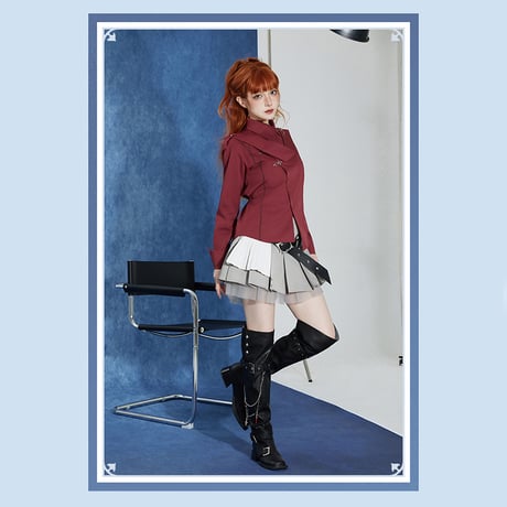 原神　miHoYo　タルタリヤテーマイメージシリーズ　ミニプリーツスカート（予約販売）2026年7月中旬中国発売