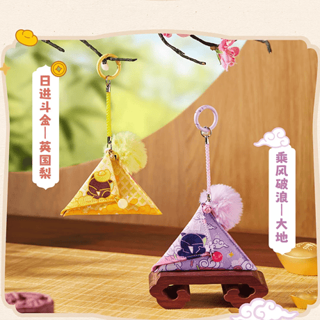 羅小黒戦記　TANMI SPACEコラボ　香り付き　お守り風チャーム　※ブラインド商品（予約販売）