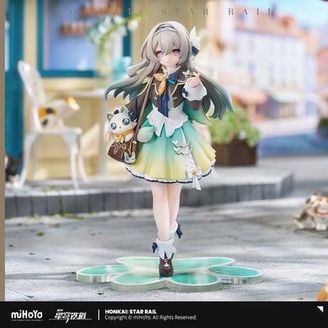 崩壊：スターレイル　miHoYo　RIBOSEコラボ　小不点猫猫シリーズ　ホタル　フィギュア（予約販売）2027年1月中国発売　※注文後のキャンセル不可商品