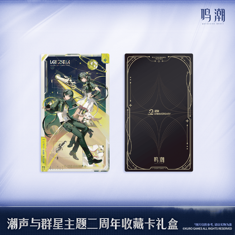 いきものカード　全72枚完全コレクション 音楽アートカード 鳴潮 潮声と群星テーマ 2周年コレクションカードギフトボックス（予約