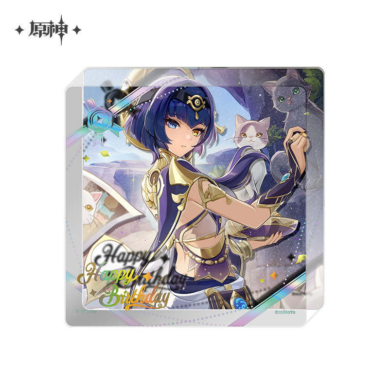 原神 miHoYo 命定之日シリーズ キャラクター厚手アクリルコースター