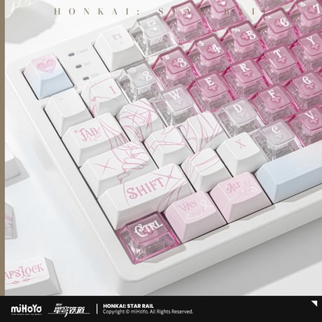 崩壊：スターレイル　miHoYo　キュレネ　過去のさざ波　108キー　メカニカルキーボード（予約販売）2026年9月中国発売【特殊商品のため、単独でご注文ください】