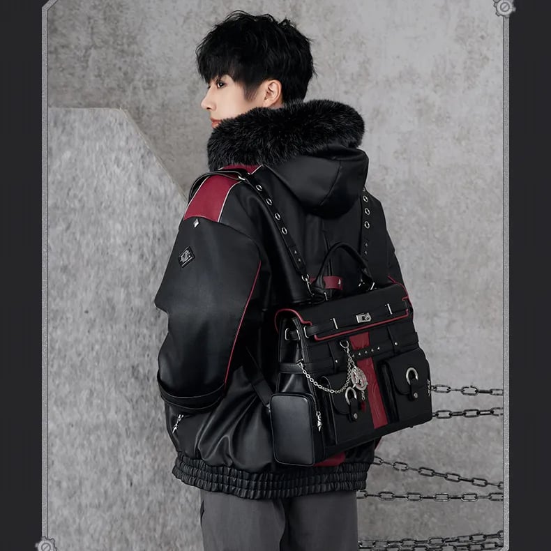 原神 リオセスリ ファッションモデル鞄 リュック 原神】リオセスリ イメージ リュック・バッグ 特典アクスタ付き