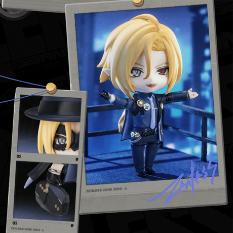 ゼンレスゾーンゼロ　miHoYo　GSCコラボ　ヒューゴ・ヴラドねんどろいど　Q版フィギュア（予約販売）2026年11月中国発売　※注文後のキャンセル不可商品