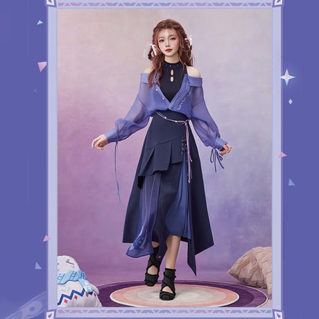 原神　miHoYo　シトラリテーマイメージシリーズ　シャツ&ニットセット（予約販売）2026年6月末中国発売