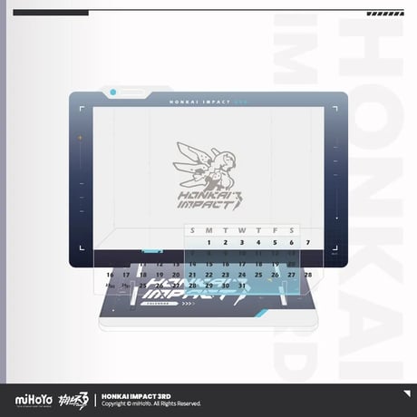 崩壊3rd　miHoYo　2025年アクリルフレーム置物（予約販売）