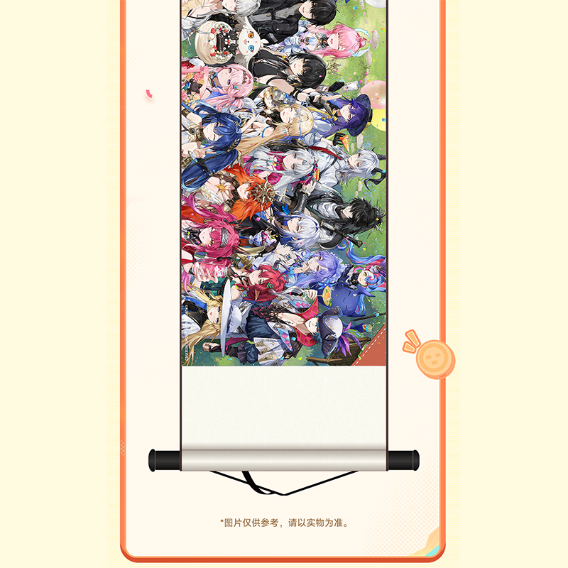 鳴潮 潮音の祝宴シリーズ 2周年絵巻ロングタペストリー（予約販売