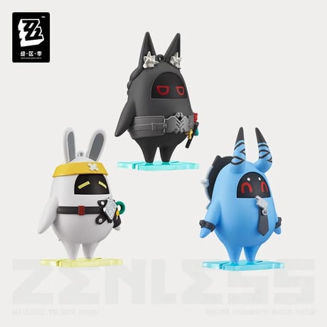 ゼンレスゾーンゼロ　miHoYo　Bangboo Standeeシリーズ　かっこいいボンプチャーム（予約販売）