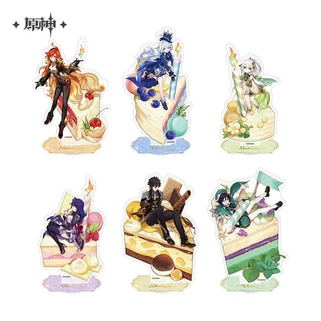 原神　miHoYo　周年記念シリーズ　アクリルスタンド（予約販売）