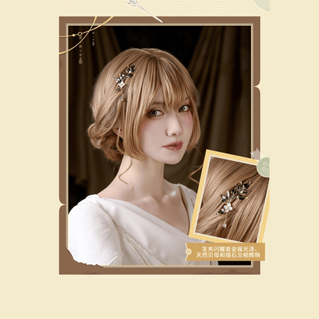 崩壊：スターレイル　miHoYo　アグライアテーマイメージシリーズ　ヘアクリップ（予約販売）2026年7月中国発売