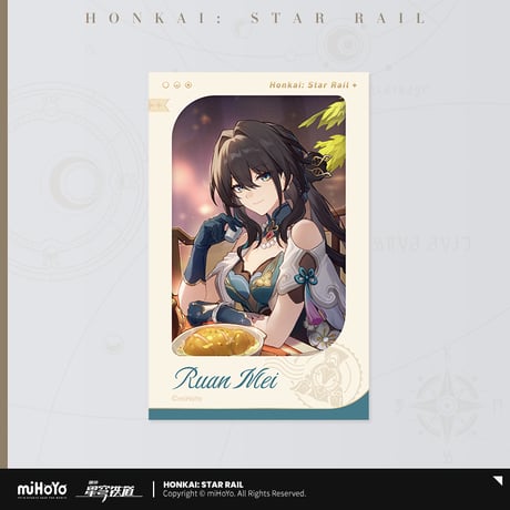 崩壊：スターレイル　miHoYo　星海を祝うシリーズ　フィルム風カード（予約販売）