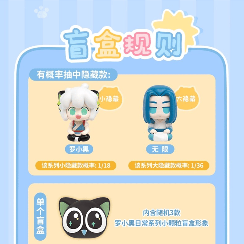 羅小黒戦記2 FUNISMコラボ 日常シリーズ ミニフィギュア ※ブラインド