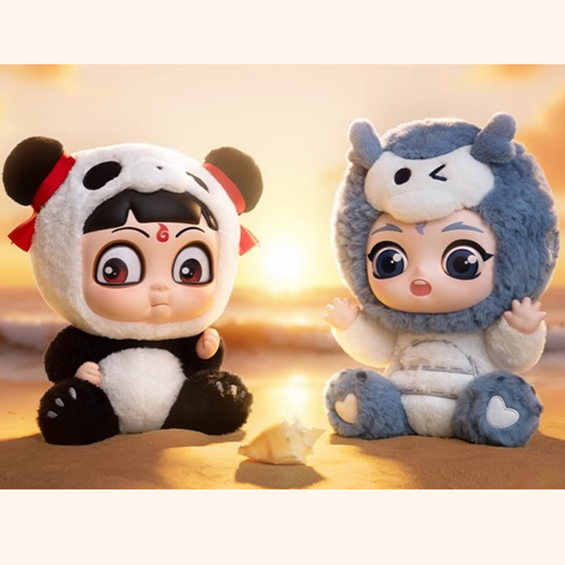 ナタ 魔童の大暴れ』 抱抱シリーズ ソフビフェイス ポップマート