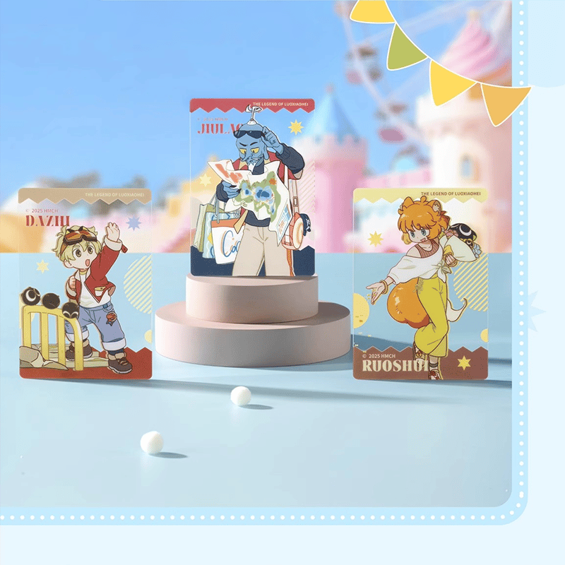 羅小黒戦記 TANMI SPACEコラボ 喵屿楽園シリーズ ブロマイド風クリア