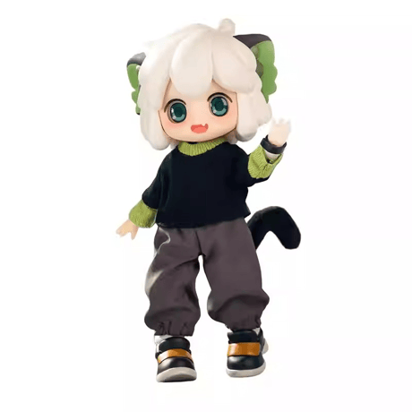 羅小黒戦記2　SIMONTOYSコラボ　BJD　着せ替えアクションフィギュア　※ブラインド商品（予約販売）