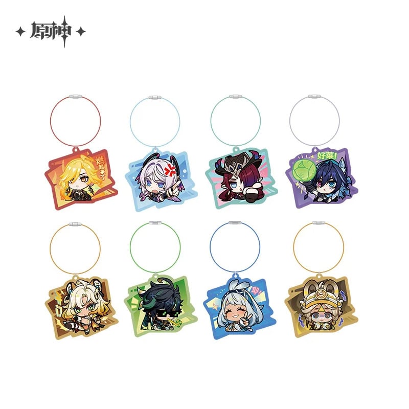 原神 miHoYo Q版スタンプシリーズ アクリルチャーム-ナタ（予約販売