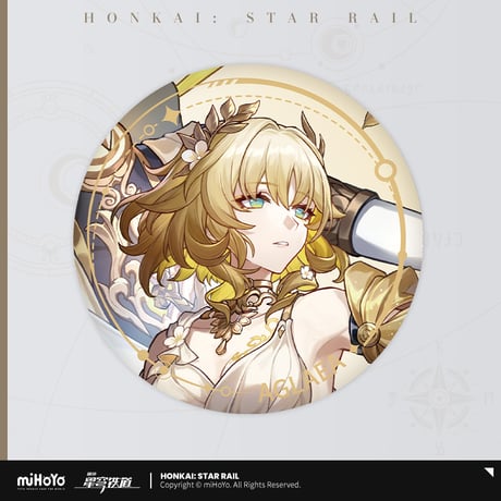 崩壊：スターレイル　miHoYo　記憶運命立絵シリーズ　缶バッジ　Ver.1&2（予約販売）