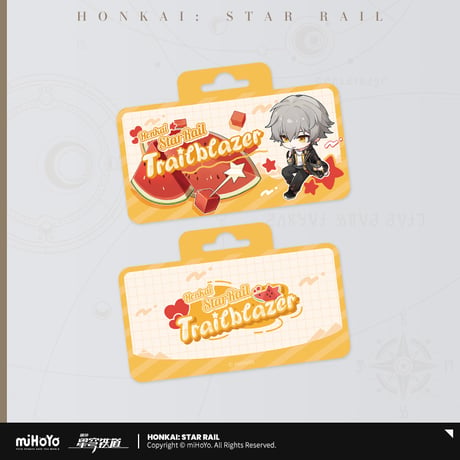 崩壊：スターレイル　miHoYo　フレッシュサンシャインシリーズ　Q版アクリルクリップ（予約販売）