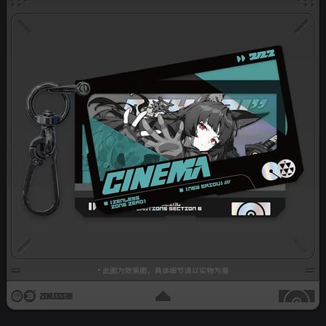 ゼンレスゾーンゼロ　miHoYo　影画シリーズ　ダブルアクリルチャーム　対ホロウ6課（予約販売）