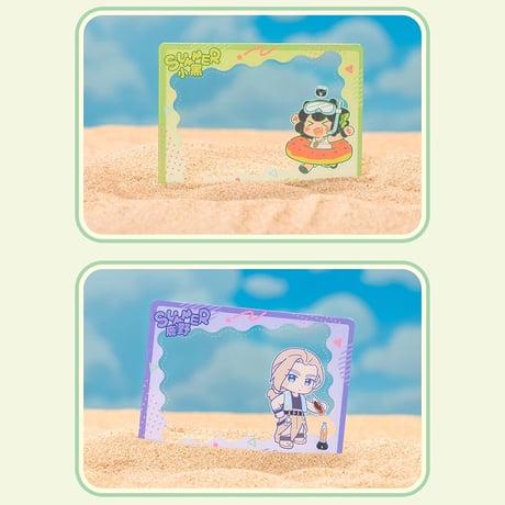 羅小黒戦記2　GOODSFUNコラボ　サマーウォーズシリーズ　アクリルスタンド&フォトカードセット　※ブラインド商品（予約販売）