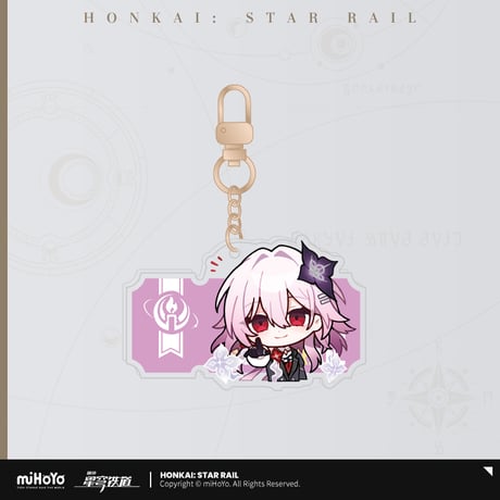 崩壊：スターレイル　miHoYo　パムの展示館シリーズ　アクリルチャーム　Ver.4（予約販売）