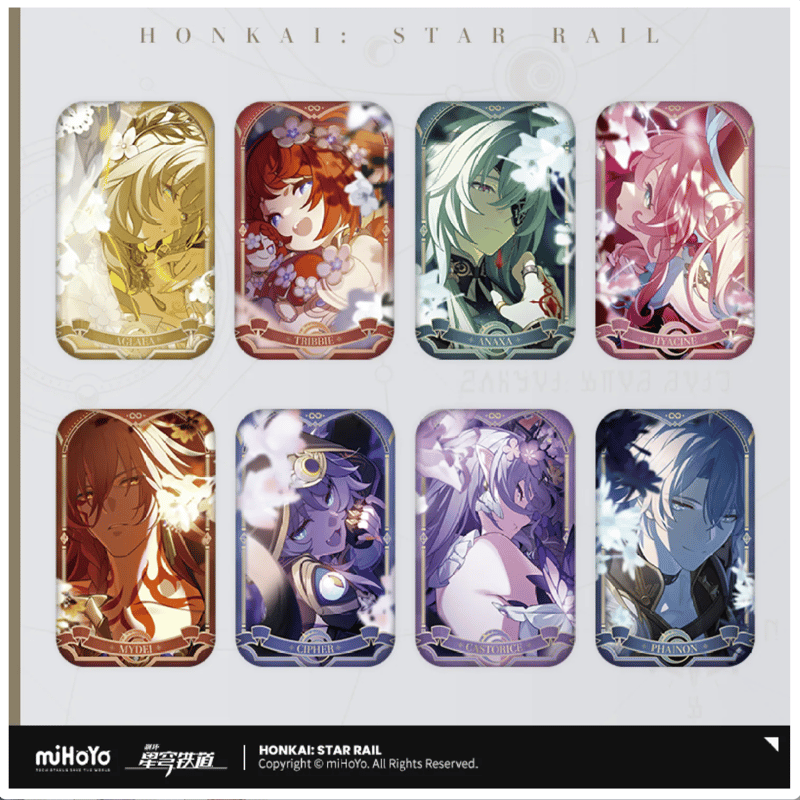 崩壊：スターレイル miHoYo オンパロス英雄記シリーズ 缶バッジ（予約