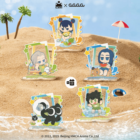 【不上，没货】羅小黒戦記　GuGuGuGuコラボ　納涼サマーシリーズ　アクリルスタンド（予約販売）【不上，没货】