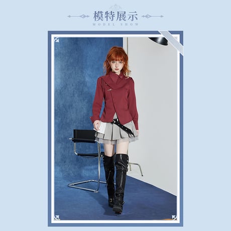 原神　miHoYo　タルタリヤテーマイメージシリーズ　リボン付き長袖シャツ（予約販売）2026年7月中旬中国発売