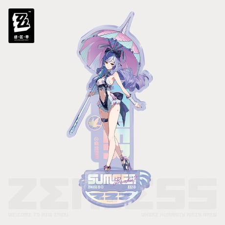 ゼンレスゾーンゼロ　miHoYo　麗都時装シリーズ　第三弾　アクリルスタンド（予約販売）2026年6月末中国発売