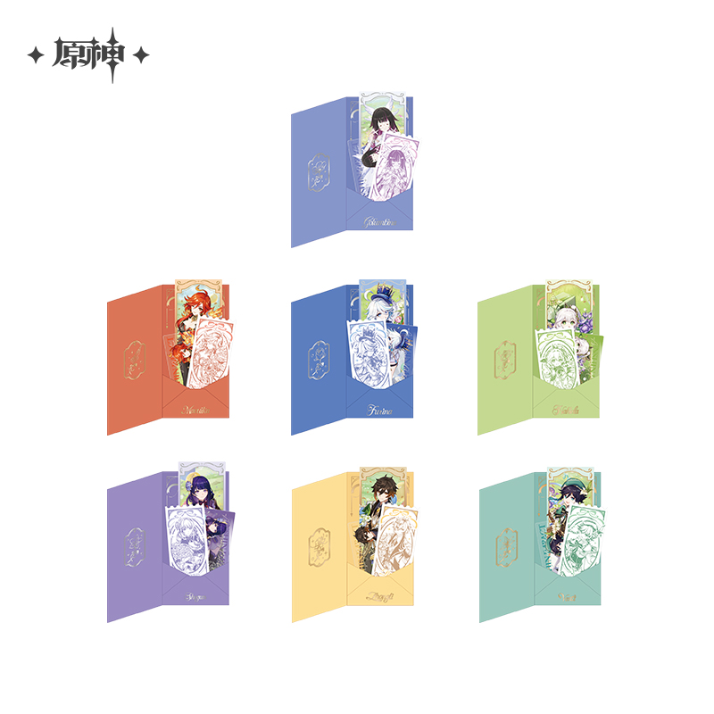 原神 miHoYo 周年記念シリーズ 記念チケット&カードセット 五周年