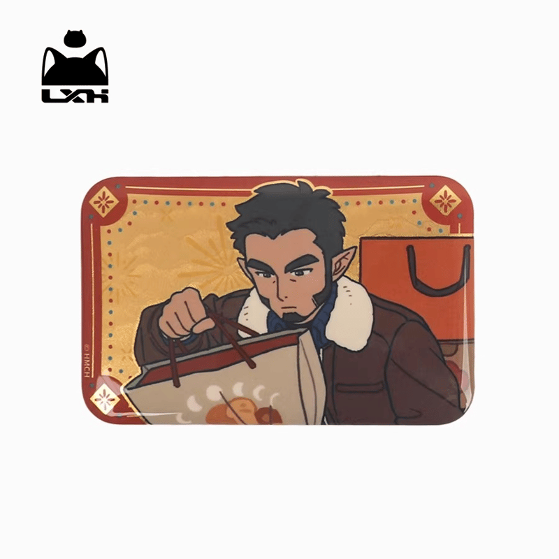 羅小黒戦記2 HMCH 年々歳々シリーズ スクエア缶バッジ（予約販売