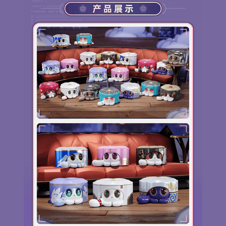 崩壊：スターレイル　miHoYo　HeyDollsコラボ　ルアン·メェイ創造物　異寵拾遺　ミニフィギュア　第二弾　※ブラインド商品（予約販売）